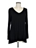 Popyoung Black Long Sleeve Top Size L - photo 1