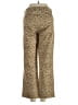 J.Crew Animal Print Gold Casual Pants Size 4 - photo 2