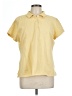 Unbranded Yellow Short Sleeve Blouse Size L (estimated) - photo 1