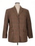 Nygard Plaid Brown Blazer Size 16 - photo 1