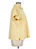 Unbranded Yellow Short Sleeve Blouse Size L (estimated) - photo 4