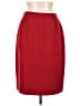 Kasper A.S.L. Solid Red Formal Skirt Size 12 - photo 1