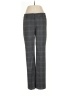 New Directions Plaid Gray Dress Pants Size 8 - photo 1
