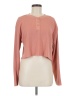 BP. Pink Long Sleeve Henley Size M - photo 1