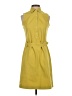 J. McLaughlin Yellow Sleeveless Button-Down Shirt Size 2 - photo 1