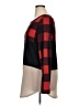 Pink Coconut Boutique Plaid Red Pullover Sweater Size XL - photo 5