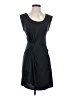 Aqua Solid Black Cocktail Dress Size XS - photo 1