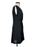 Aqua Solid Black Cocktail Dress Size XS - photo 4