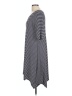 Wilde Stripes Gray Casual Dress Size L - photo 5