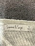 Summer and Sage Color Block Gray Pullover Sweater Size S - photo 7