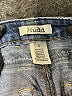 Mudd Floral Blue Denim Shorts Size 5 - photo 3