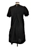 Unbranded Solid Black Casual Dress Size L - photo 2