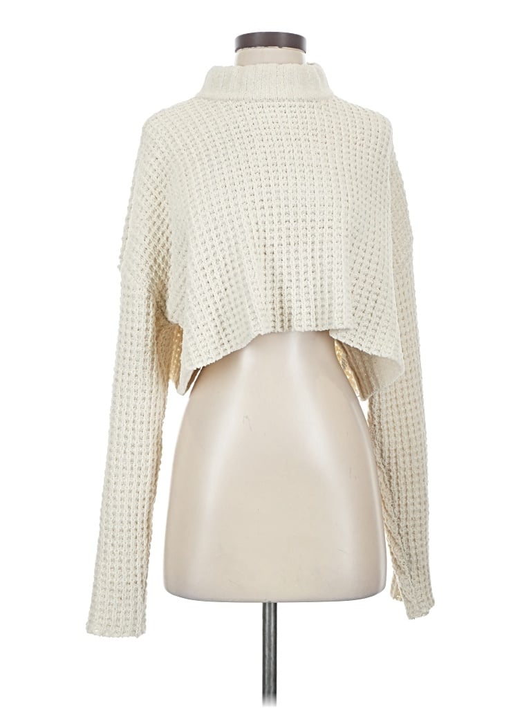 Pre-owned Ardene Turtleneck Sweater In Ivory