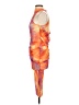 Shein Tie-dye Orange Cocktail Dress Size 4 - photo 5