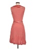 Max Studio Stripes Red Casual Dress Size M - photo 2