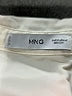 MNG 100% Viscose Ivory Long Sleeve Blouse Size S - photo 7
