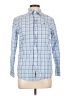 Vineyard Vines 100% Cotton Checkered-gingham Blue Long Sleeve Button-Down Shirt Size L - photo 1