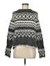 John Paul Richard Chevron-herringbone Gray Pullover Sweater Size M - photo 1