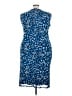 The Limited Animal Print Blue Cocktail Dress Size 3X - photo 2