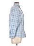 Vineyard Vines 100% Cotton Checkered-gingham Blue Long Sleeve Button-Down Shirt Size L - photo 4