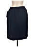 Karen Scott 100% Polyester Solid Blue Formal Skirt Size 12 - photo 2