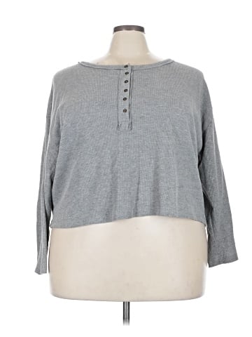 True Craft Long Sleeve Henley (view 1)