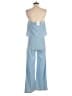Love...ady Color Block Blue Jumpsuit Size M - photo 2