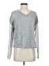 CAbi 100% Cotton Gray Pullover Sweater Size S - photo 1
