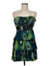 Kiwi Paisley Teal Green Cocktail Dress Size M - photo 1
