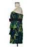 Kiwi Paisley Teal Green Cocktail Dress Size M - photo 5