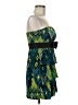 Kiwi Paisley Teal Green Cocktail Dress Size M - photo 4