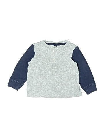 Janie and Jack Long Sleeve Henley (view 1)