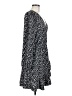 ABound Polka Dots Black Casual Dress Size L - photo 4