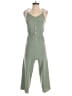 Assorted Brands 100% Polyester Solid Green Jumpsuit Size 12 - photo 1