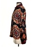 Zara Paisley Burgundy Kimono Size XS - photo 5