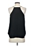 Ann Taylor LOFT 100% Polyester Black Sleeveless Blouse Size XS - photo 2