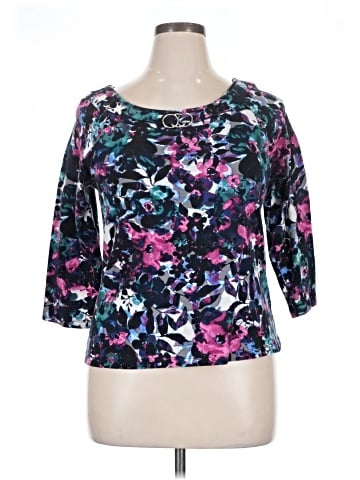 Rafaella 3/4 Sleeve Top (view 1)