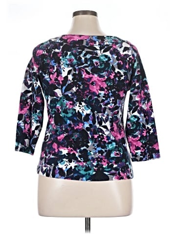 Rafaella 3/4 Sleeve Top (view 2)