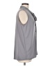 Ann Taylor Gray Sleeveless Blouse Size M - photo 4