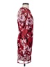 Fourteenth Place 100% Polyester Floral Red Cocktail Dress Size S - photo 4