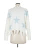 Sweet & Sinful 100% Acrylic Stars White Pullover Sweater Size M - photo 2