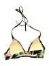 Unbranded 100% Nylon Tropical Green Swimsuit Top Size S - photo 2