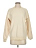 feat Solid Ivory Sweatshirt Size S - photo 1