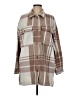 Banana Republic Plaid Brown Coat Size M - photo 1