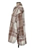 Banana Republic Plaid Brown Coat Size M - photo 5