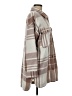 Banana Republic Plaid Brown Coat Size M - photo 4