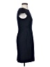J.Crew 100% Polyester Solid Blue Cocktail Dress Size 2 (petite) - photo 4