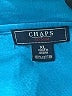 Chaps 100% Cotton Blue Track Jacket Size XL - photo 6