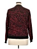 Bar III Animal Print Red Pullover Sweater Size 1X - photo 2