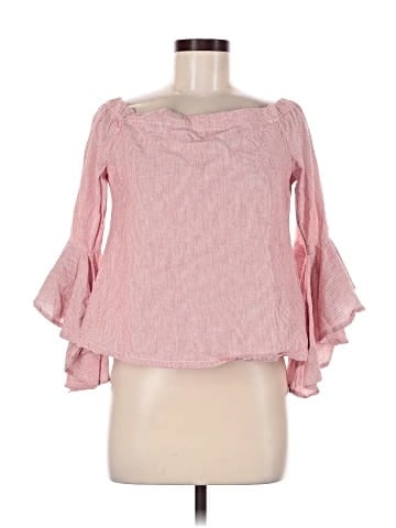 Fashion Web 3/4 Sleeve Blouse (view 1)